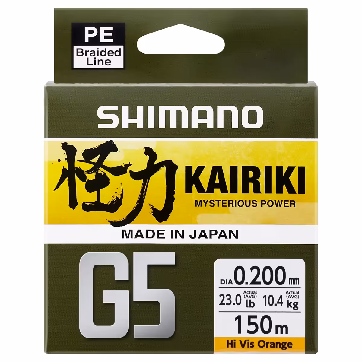 Shimano - Braided Line Kairiki G5