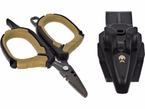 Braid Scissors Incl. Sheath S 3.5"/8.9cm Black Sand