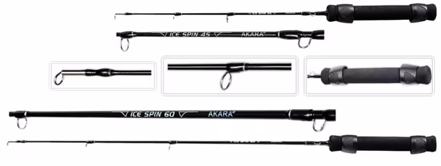 AKARA ICE SPIN ice fishing rod