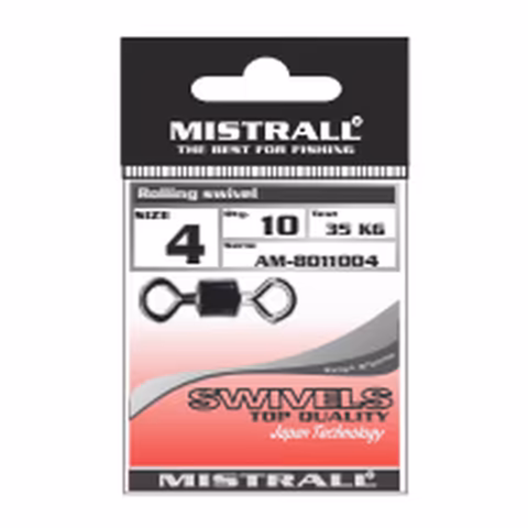 Mistrall Rolling Swivel 10pcs