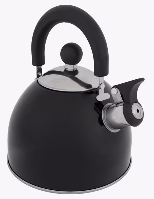 Highlander Deluxe Whistling Camping Kettle 2 L