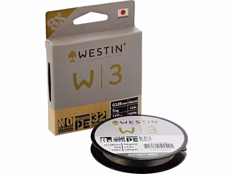 Westin W3 8-Braid Smokey Grey 1