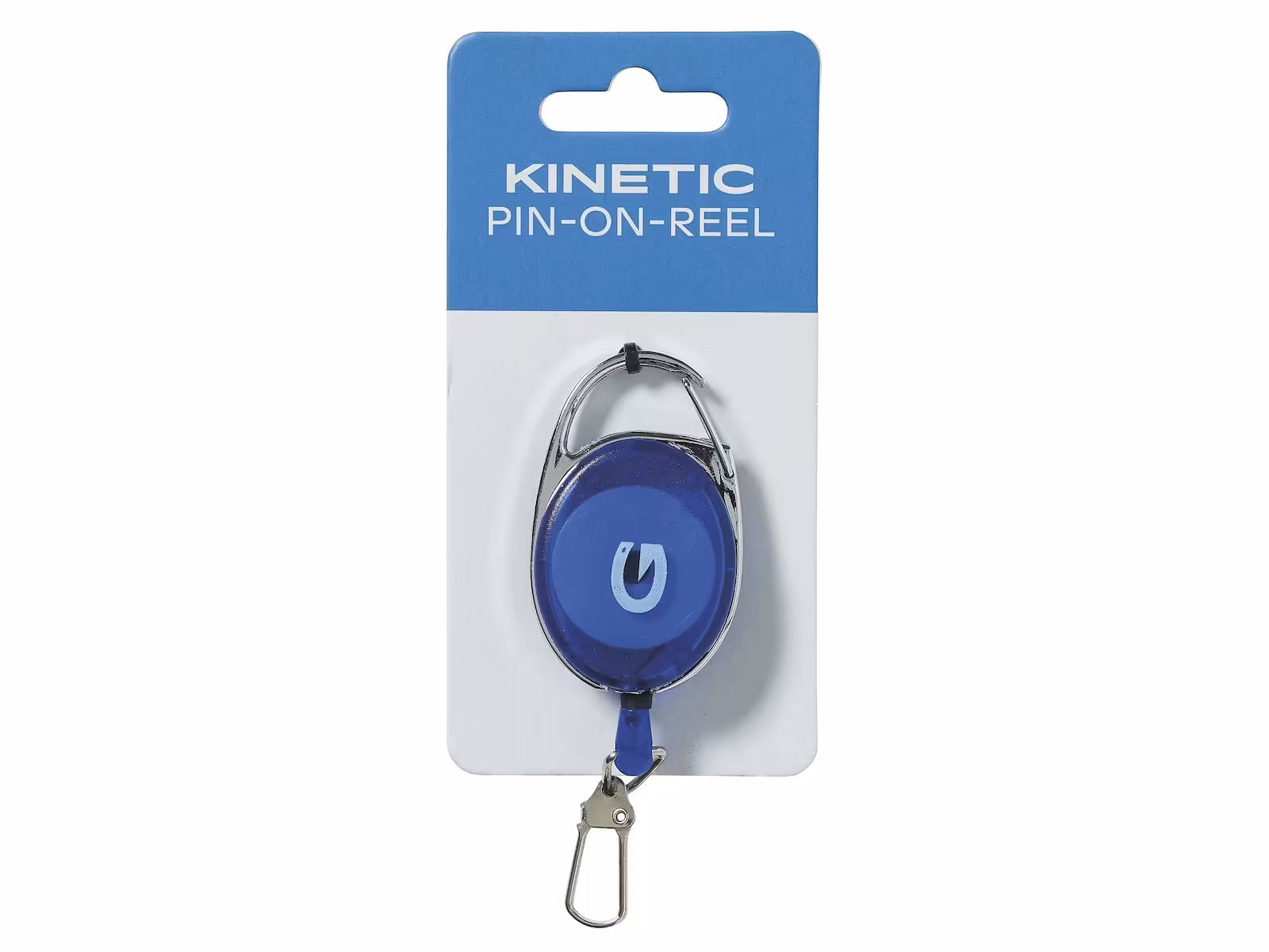 KINETIC PIN-ON-REEL BLUE