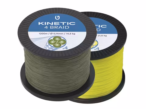 Kinetic 4-Braid 1200m Dusty Green