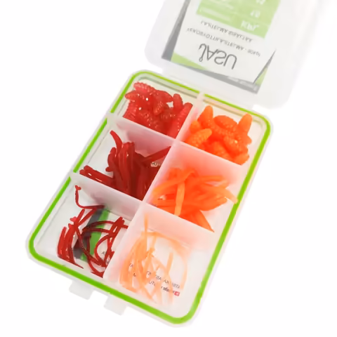 Jasu Fake Worms And Maggots Kit