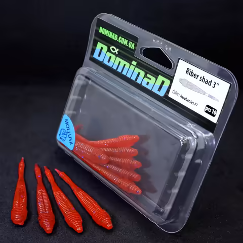 Dominad Riber Shad 3" - 10pcs