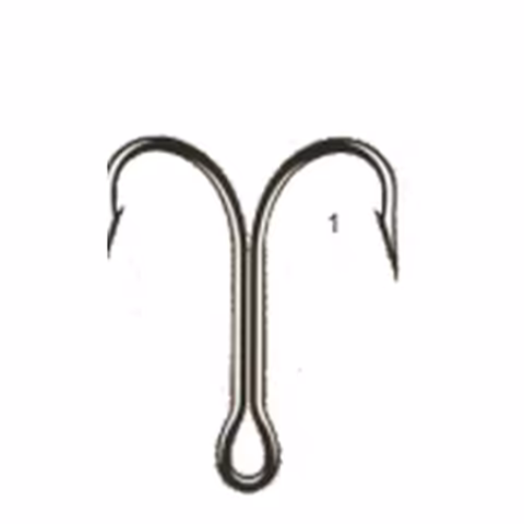Mistrall Double Hook 2210 #4/10pcs