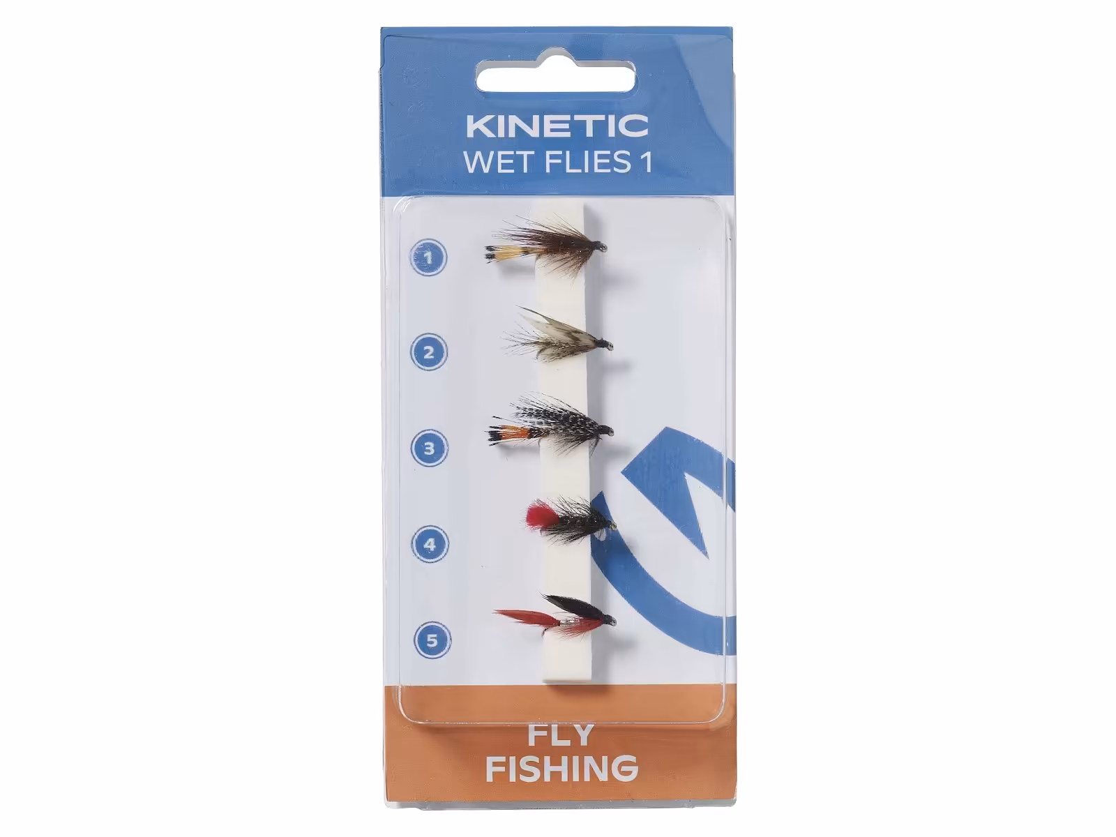KINETIC WET FLIES-1 5PCS
