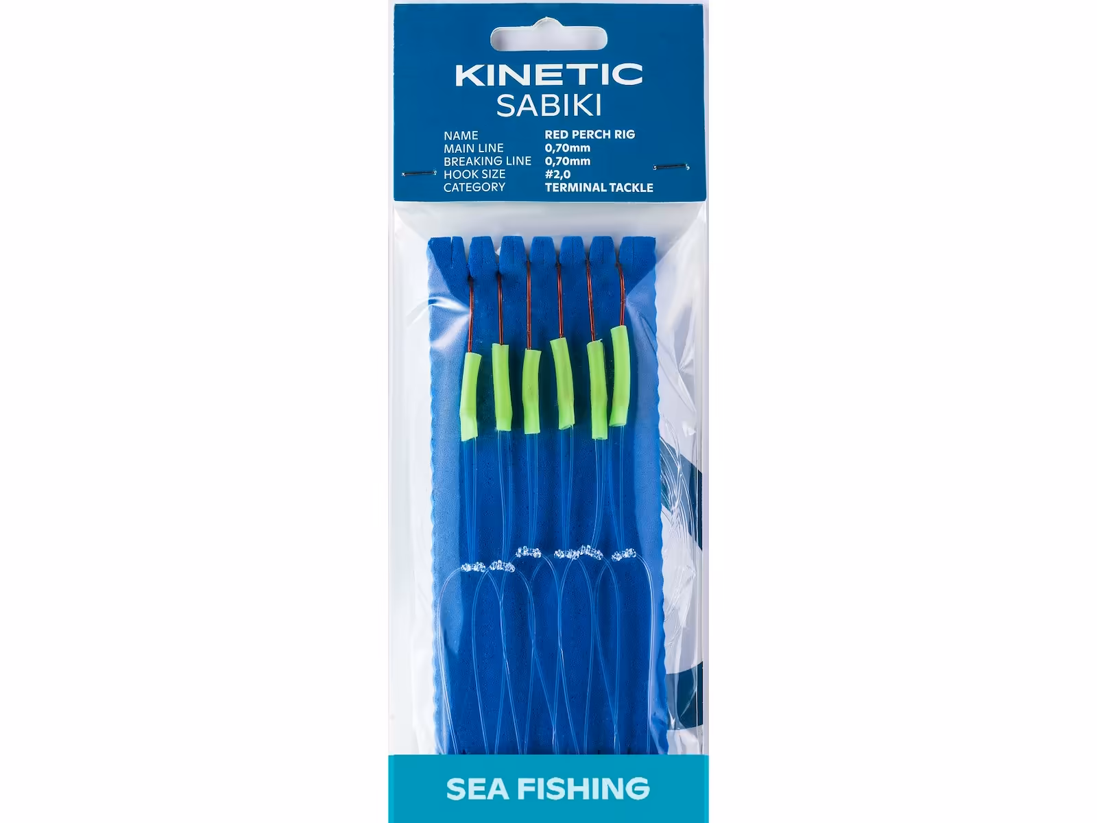 Kinetic Sabiki Red Perch redfish rig
