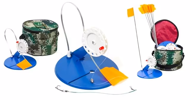 Akara WinterJjack Trap, Equipped / jääpüügi lõks, Set of 10pcs