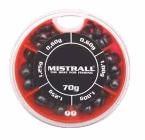 Mistrall Split Shot Weights