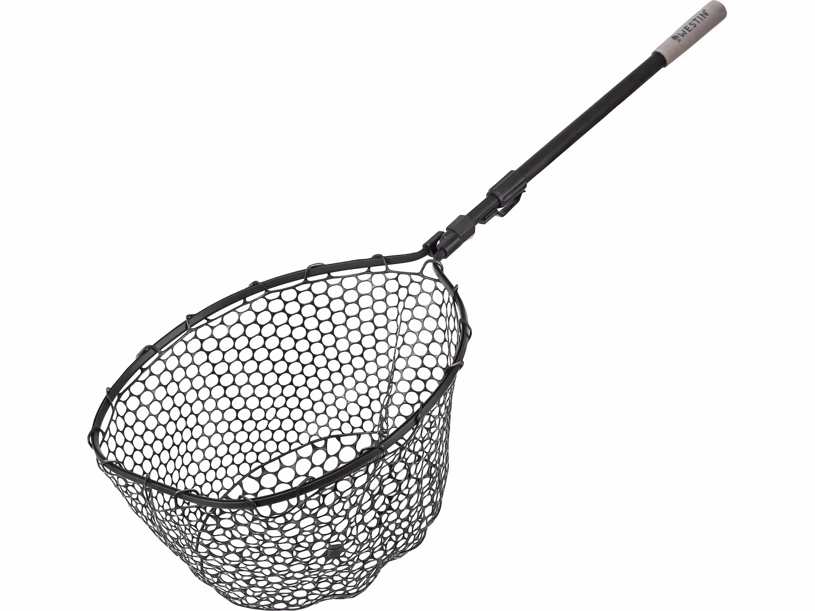 WESTIN W3 C&R ADJUSTABLE FULL RUBBER MESH LANDING NET