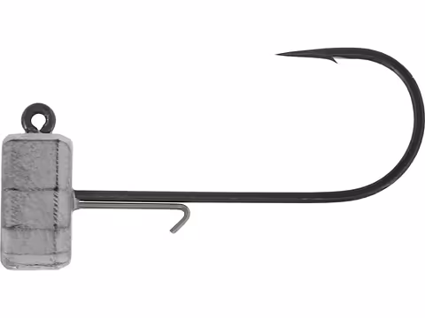 WESTIN NED JIG HEAD #2/0 7G BLACK NICKEL LEAD 3PCS