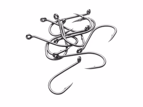 Kinetic Short Shank Single Hook