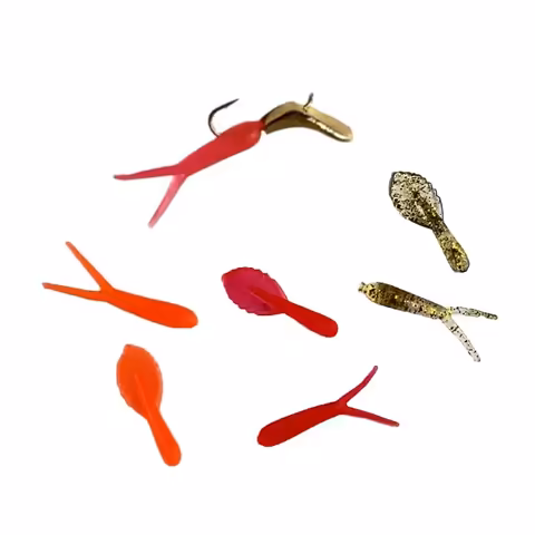 Jasu Jigimorri 4mm Orange + Spare Tails