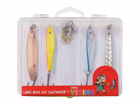 Kinetic Little Viking Lure Box Kit Saltwater 7pcs