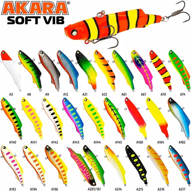 AKARA SOFT VIB 75 FAST SINKING 75MM/17G