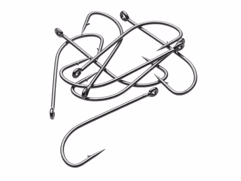 Kinetic Long Shank Single Hook