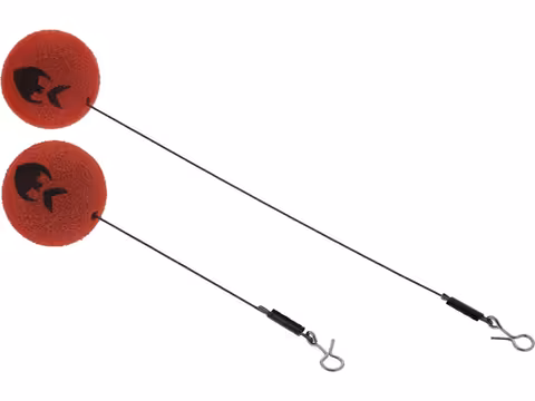 Bait Poppers ø17mm 60mm+100mm Red 2pcs