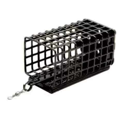 Mistrall Square Feeder Cage With Bottom 28/34mm,