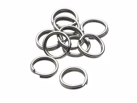 Kinetic Stainless Steel Splitring 10pcs