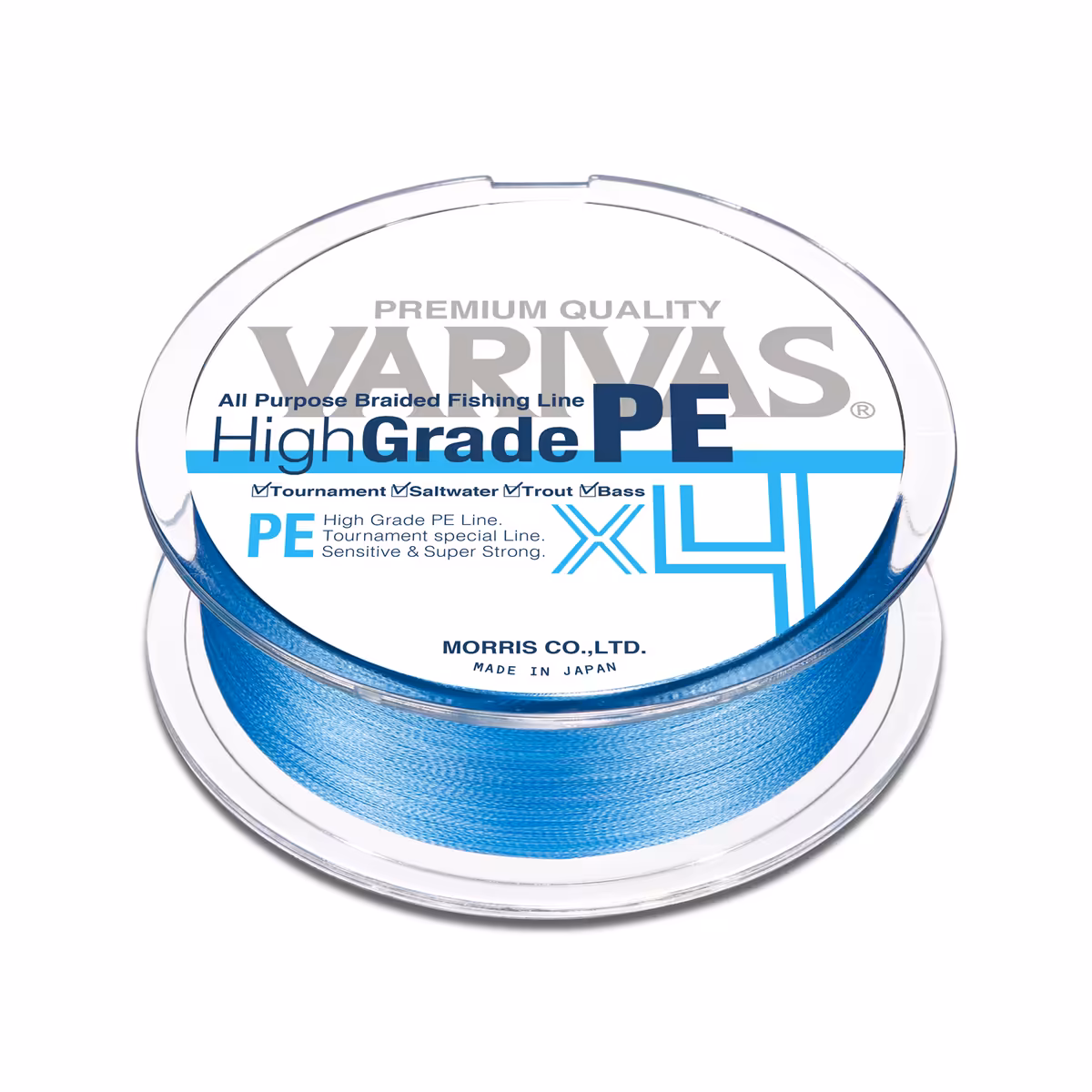Varivas High Grade PE X4 150 m Water Blue PE 1