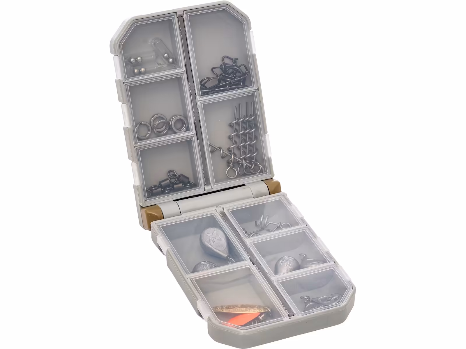 RIGGING BOX PIKE ACCESSORIES UP TO 39KG BLACK NICKEL 40PCS