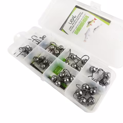Jasu Jig Head Kit Zander 32 Pcs