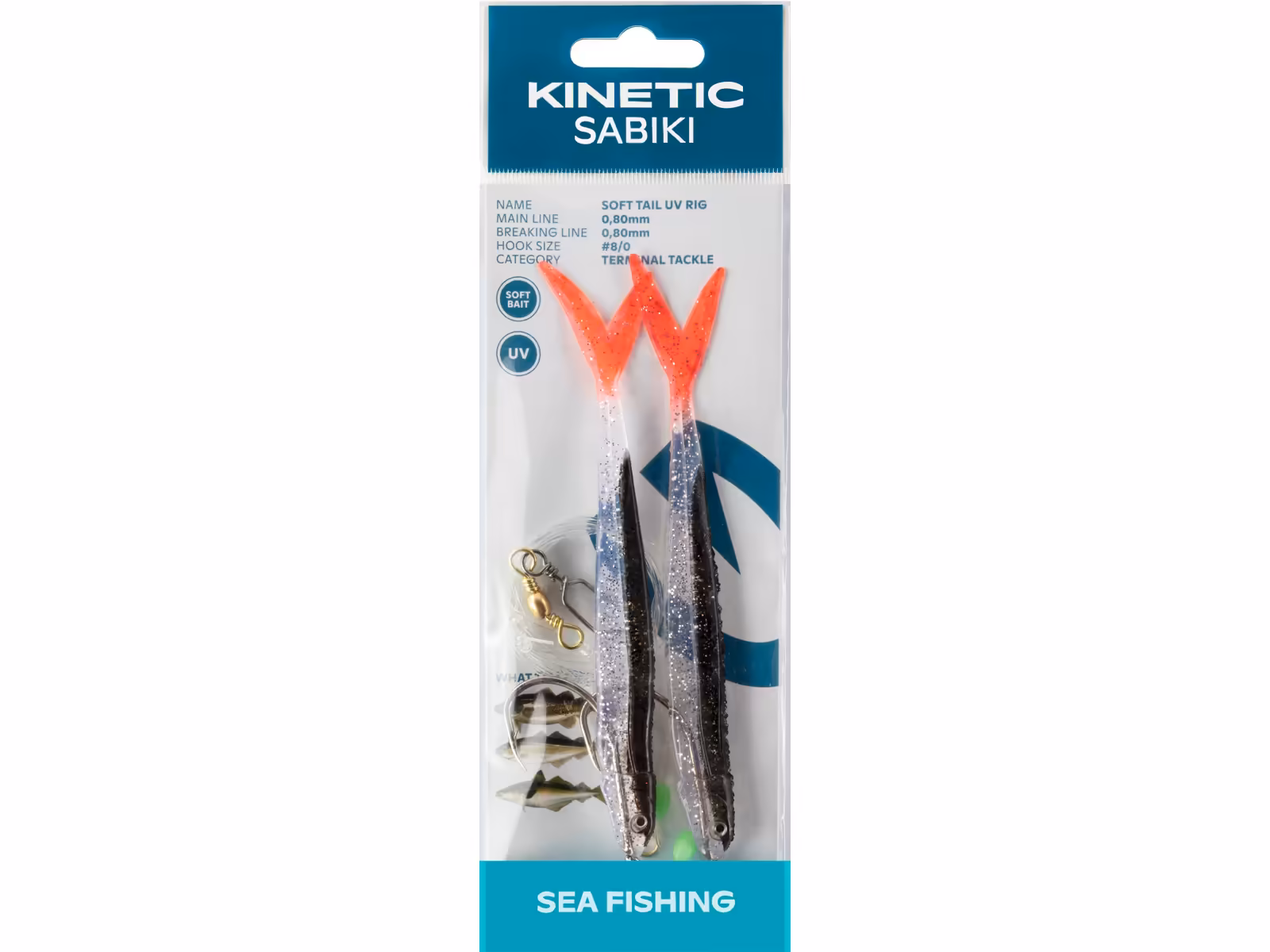 KINETIC SABIKI SOFT TAIL UV