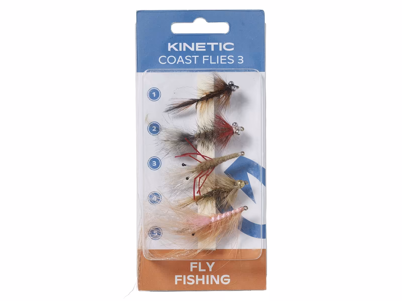 KINETIC COAST FLIES-3 5PCS