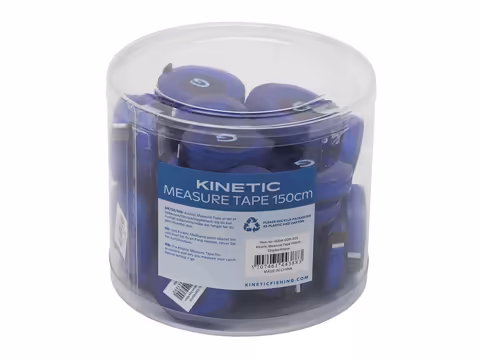 Kinetic Measure Tape Display 150cm Blue Box W. 40pcs