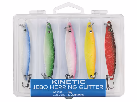 Kinetic Jebo Herring Glitter 5pcs