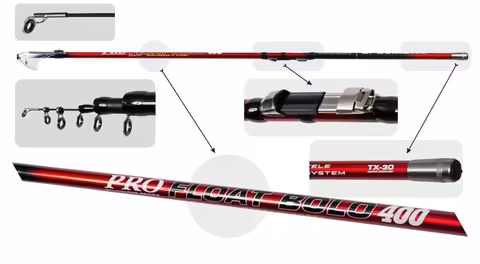 Akara Lb Fishing Rod «float Bolo» Telescope Carbone, Test: 15-35g