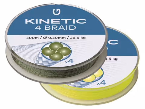 Kinetic 4-Braid 300m Dusty Green
