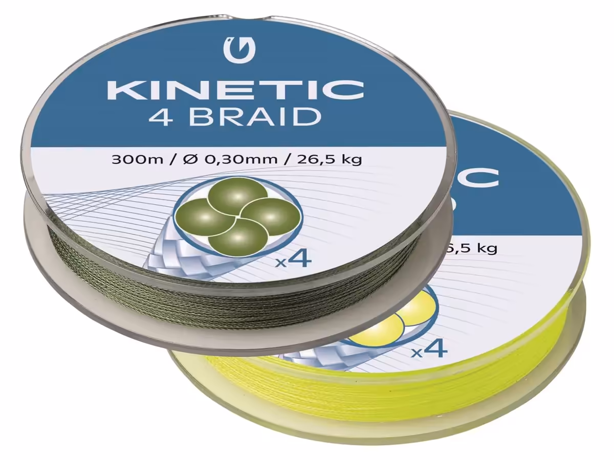 KINETIC 4-BRAID 300M DUSTY GREEN