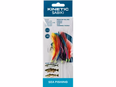 Kinetic Sabiki Rooster Tail