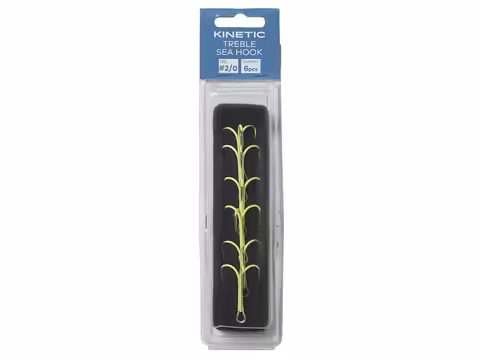 Kinetic Treble Sea Hook 6pcs (outlet)