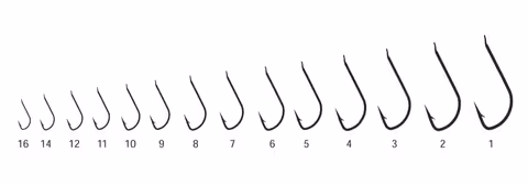 Mistrall Hooks Hayabusa Red Hr100