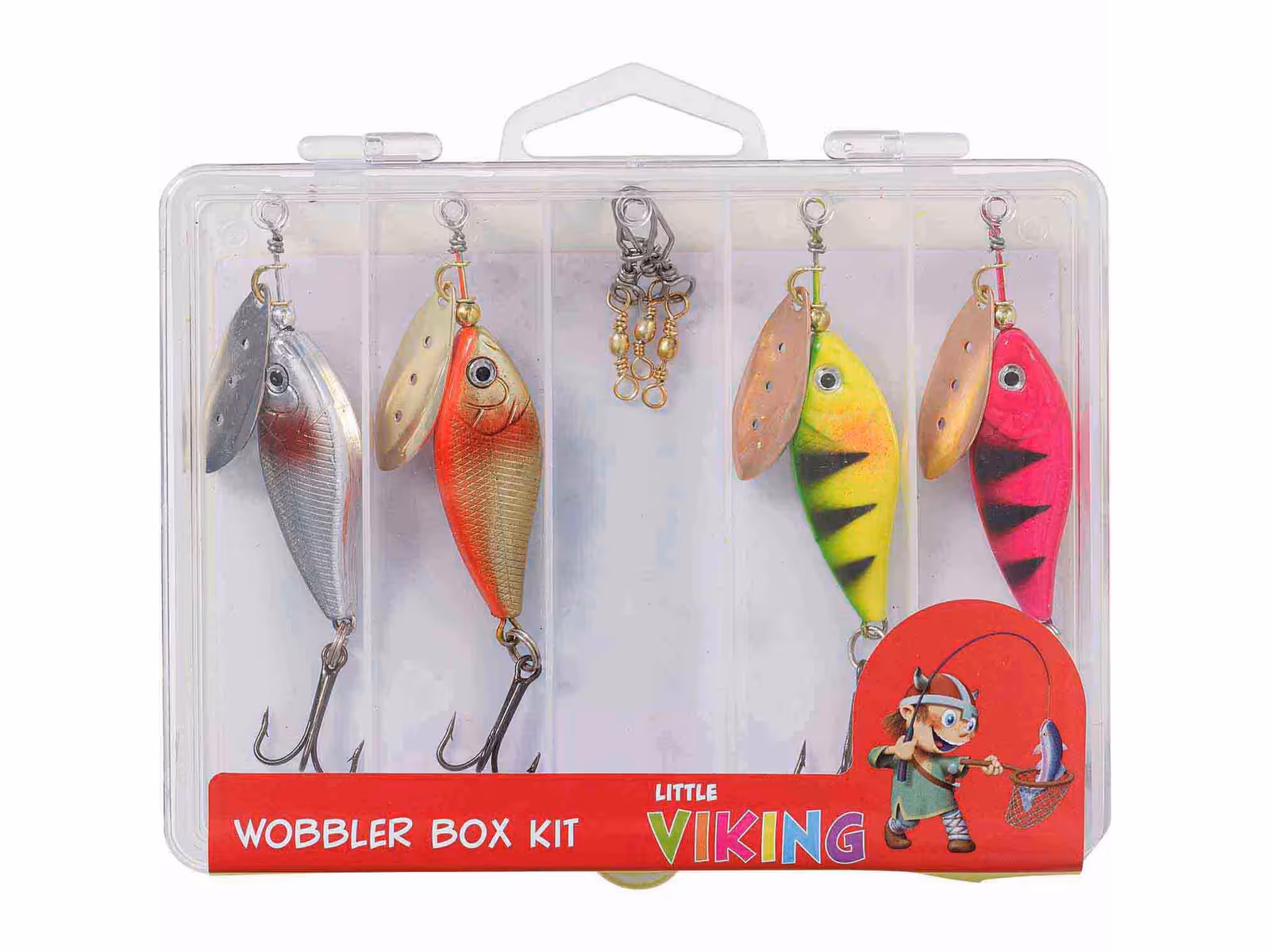 KINETIC LITTLE VIKING WOBBLER BOX KIT 7PCS