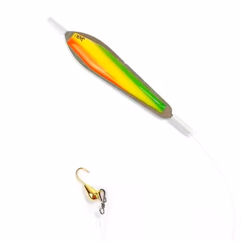 Jasu Sliding Spoon 9 Cm + Mormyshka