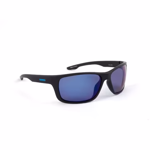 Shimano - Eyewear Matte Black & Blue Mirror