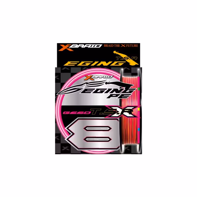 YGK X-Braid GESO TSR X8 150 m, Whole range: may show other colours or sizes