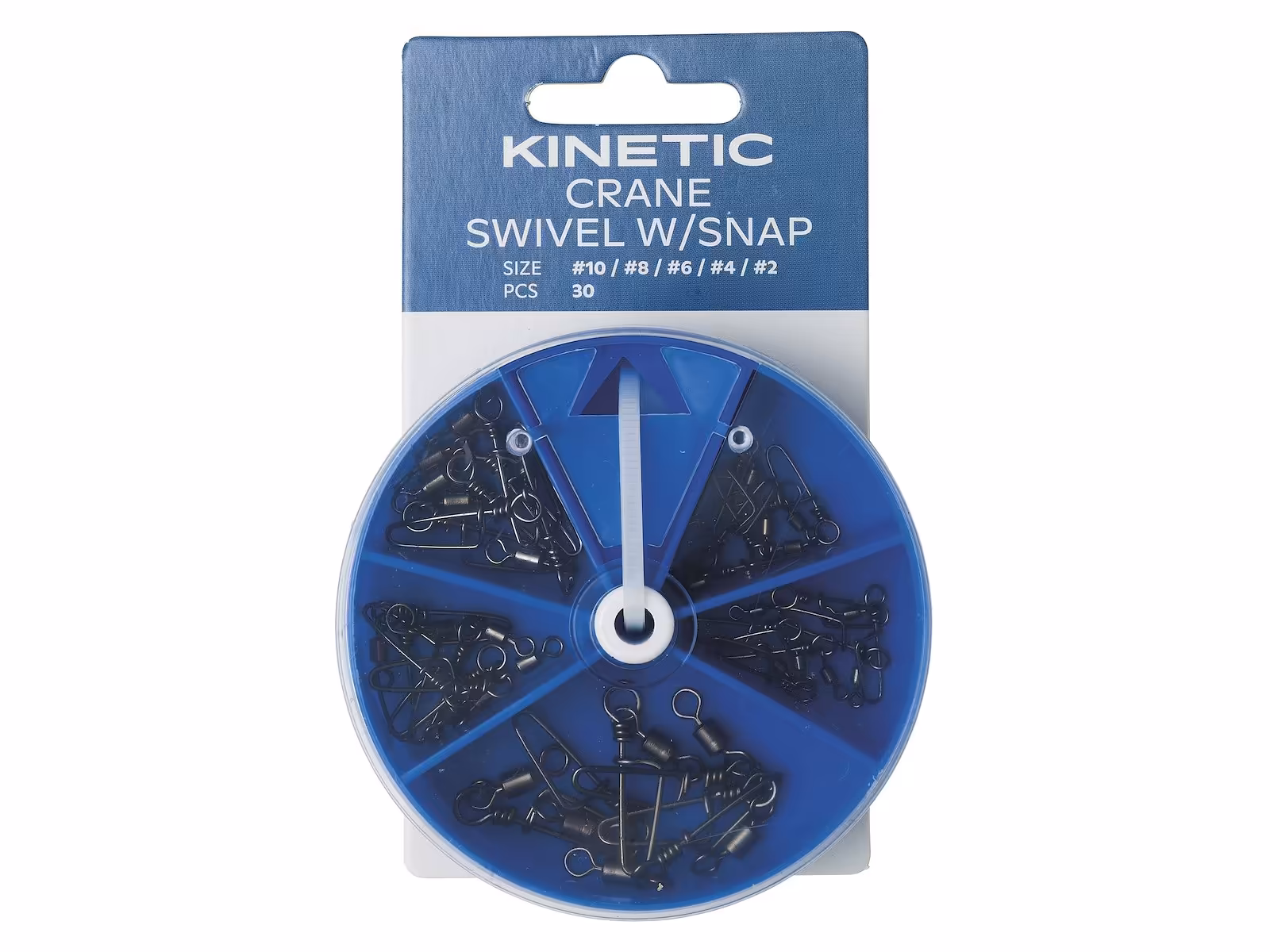 KINETIC CRANE SWIVEL W/SNAP ASSORTMENT