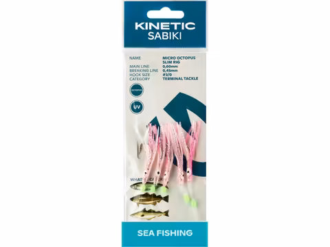Kinetic Sabiki Micro Octopus Slim