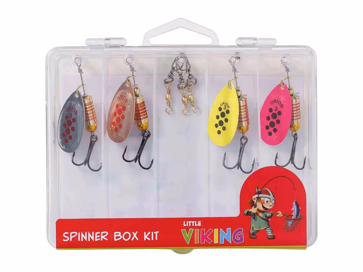 KINETIC LITTLE VIKING SPINNER BOX KIT 9PCS