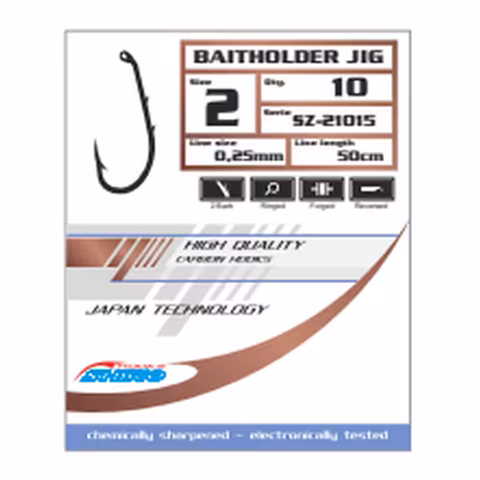 Shiro Baitholder Jig Bronze #1-#6/10pcs