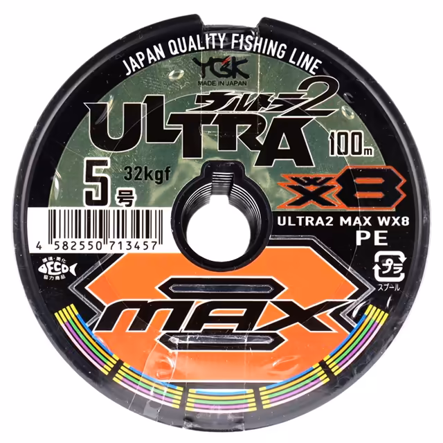 YGK Ultra2 Max WX8 100 m cut length PE 5