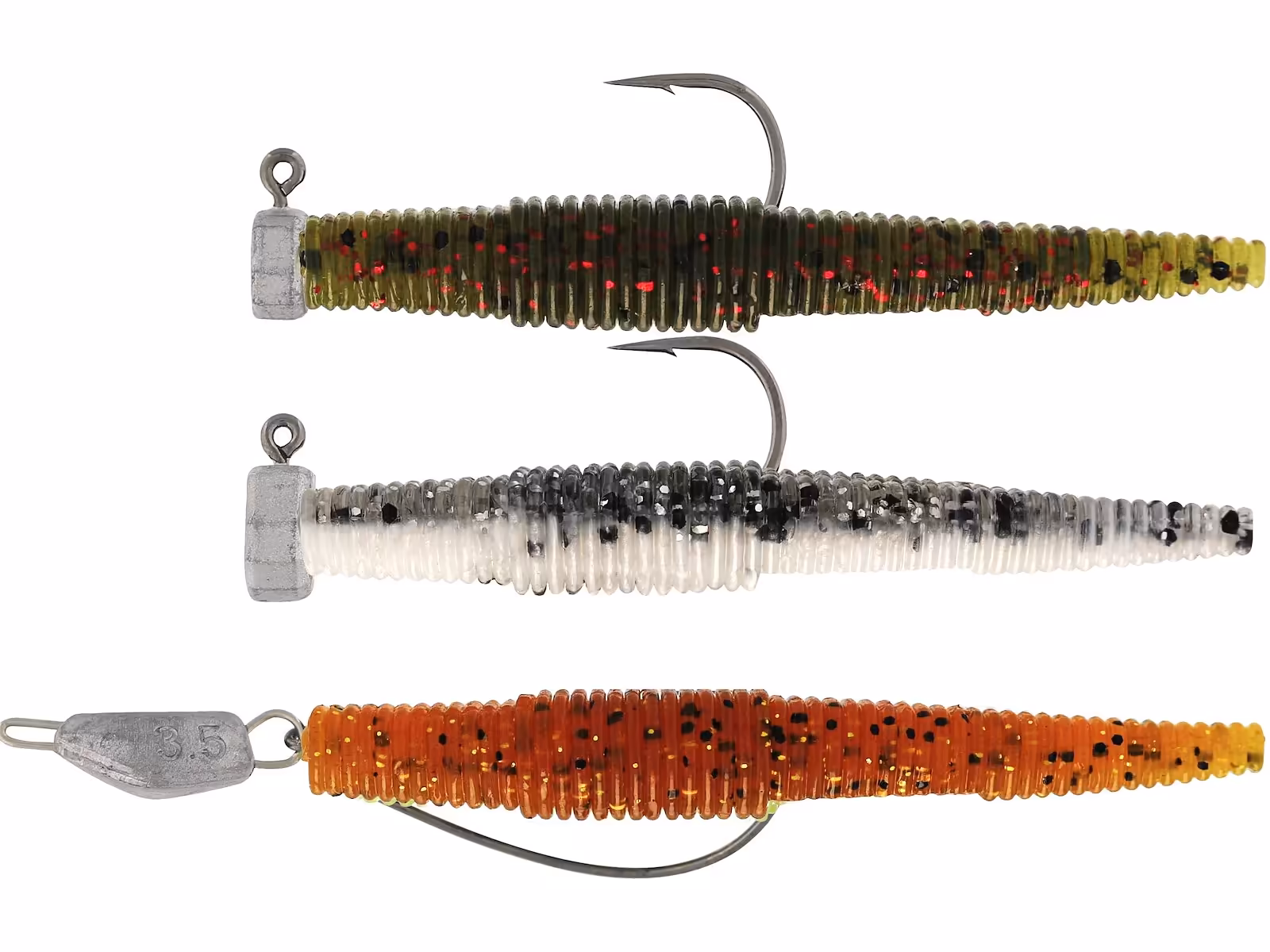 WESTIN NED WORM SLIM R 'N R MIX 3PCS