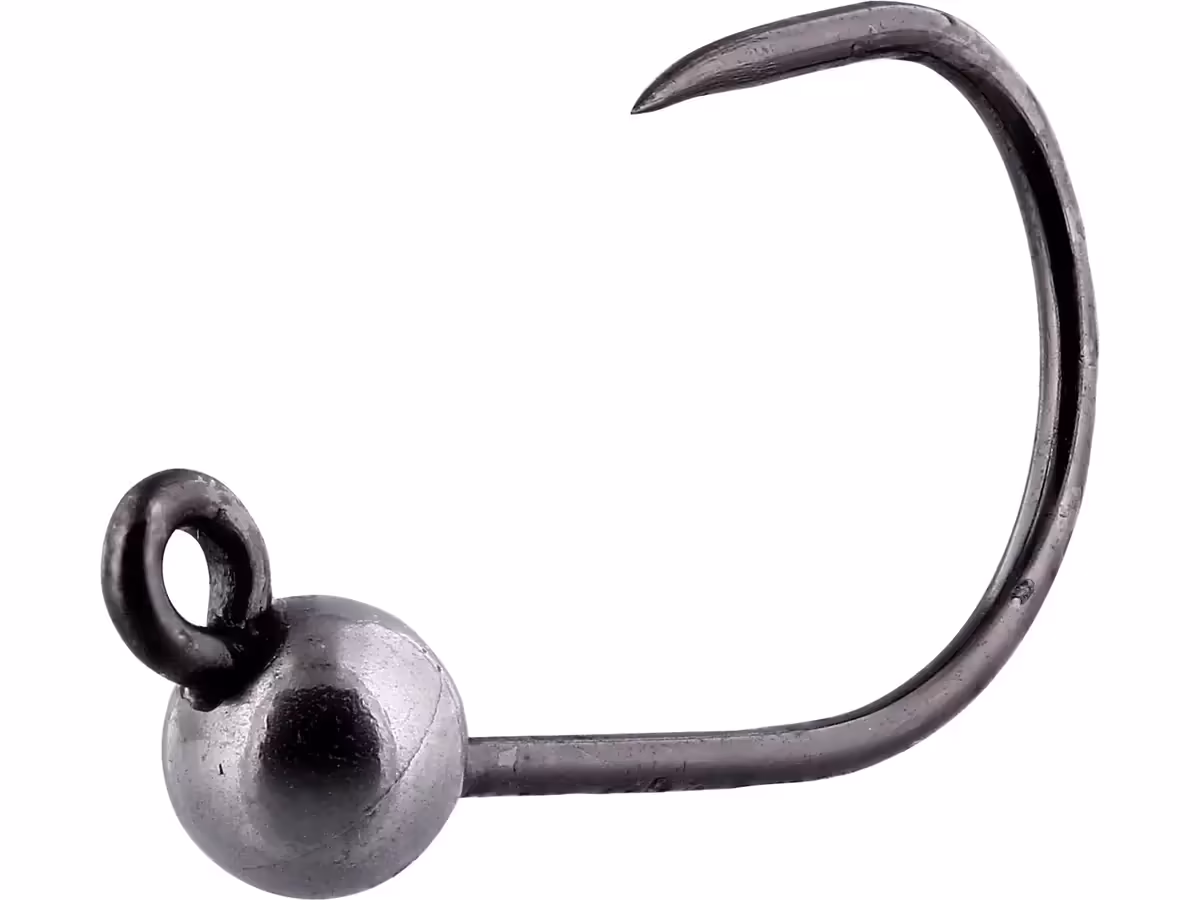 SOFTLURE SINGLE HOOK W. TUNGSTEN - 5PCS