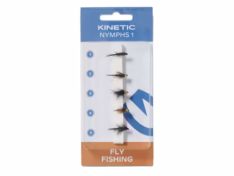 Kinetic Nympf Flies 5pcs